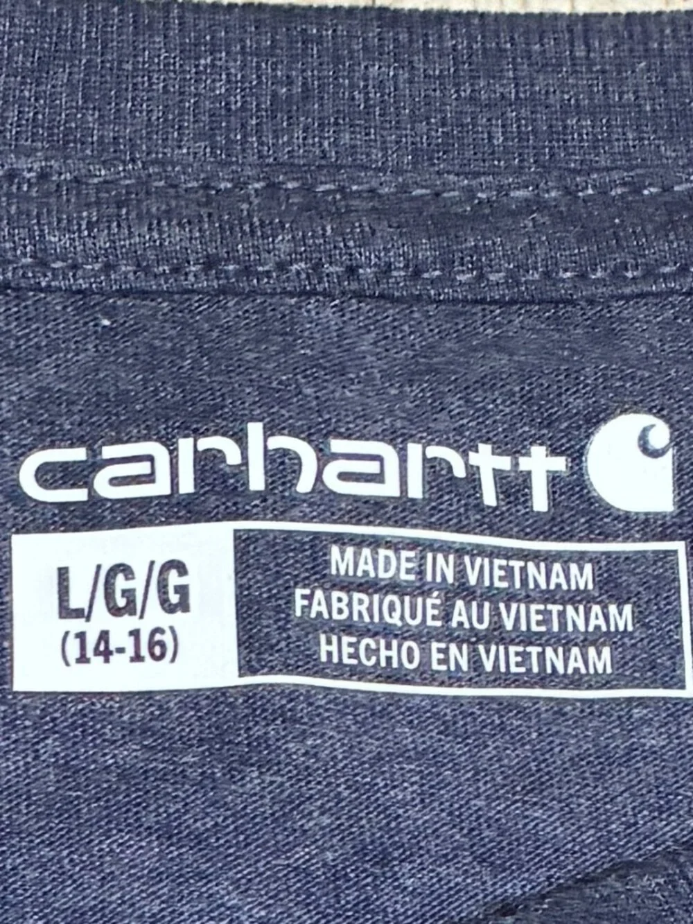Carhartt brand size